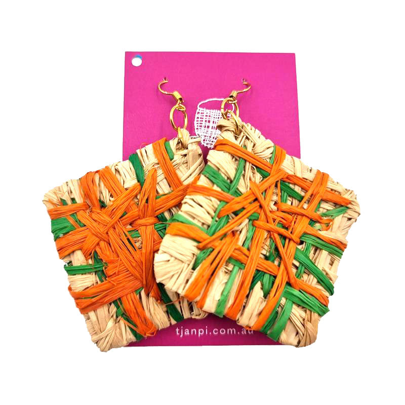 Raffia Earrings