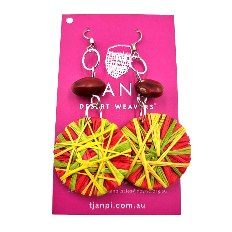 Raffia Earrings