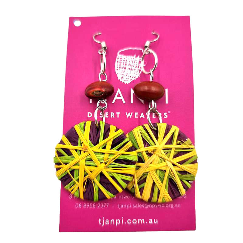 Raffia Earrings