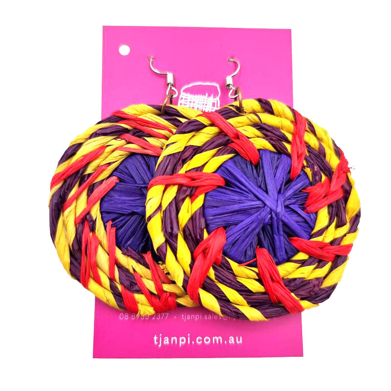 Raffia Earrings