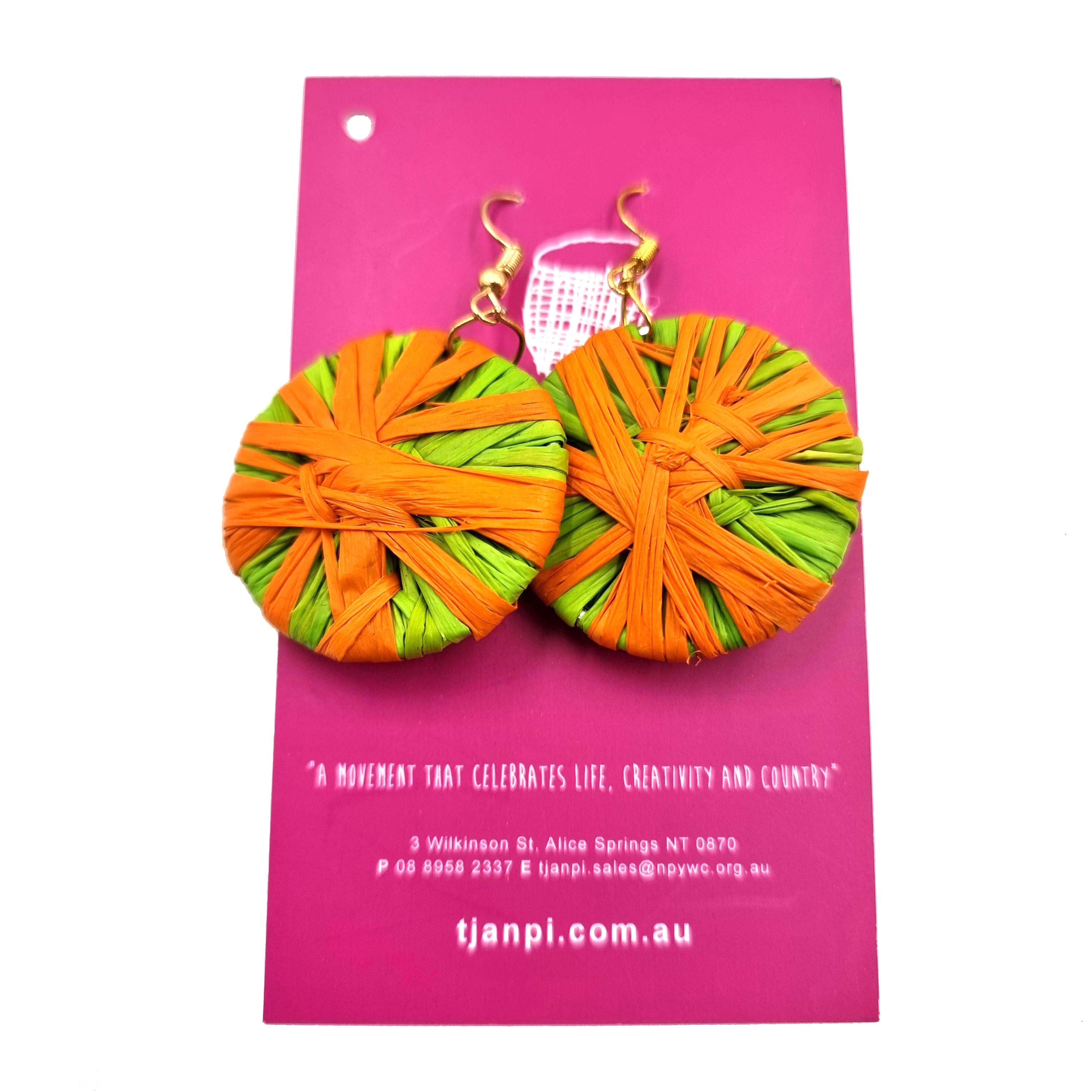 Raffia Earrings