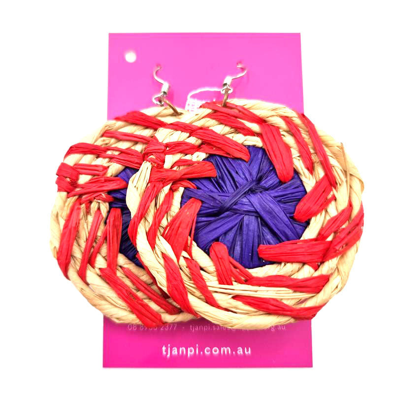 Raffia Earrings