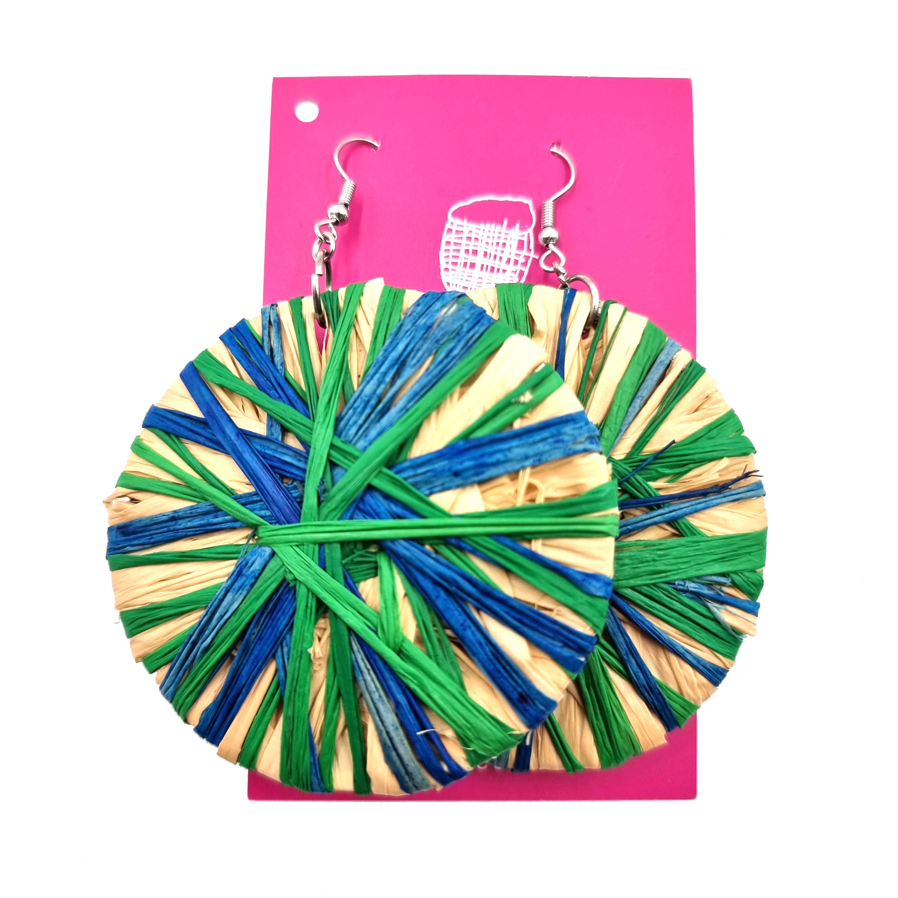 Raffia Earrings