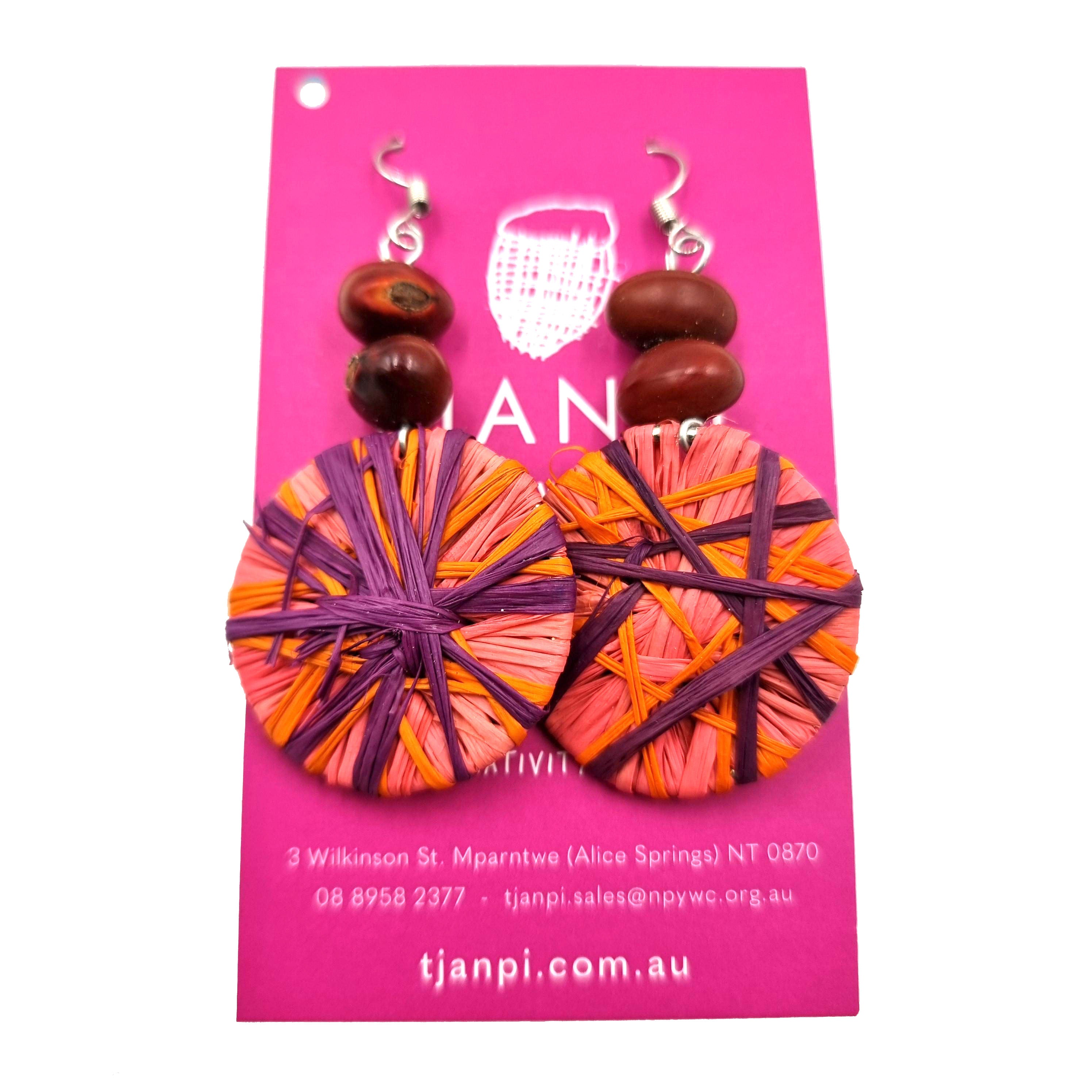 Raffia Earrings