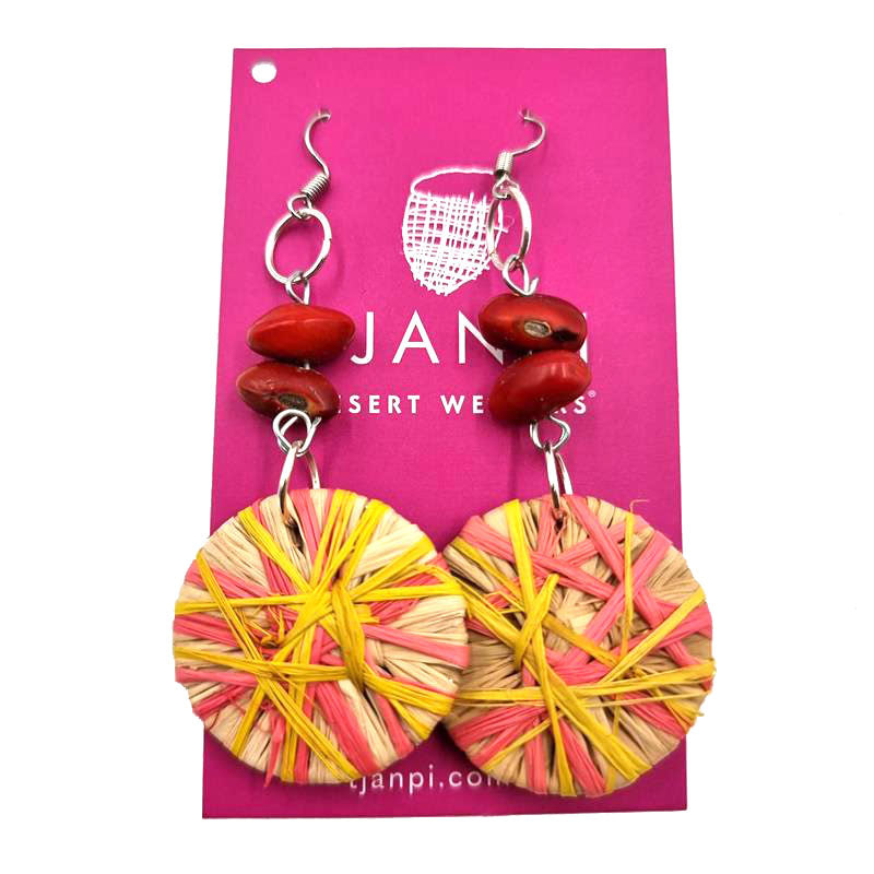 Raffia Earrings