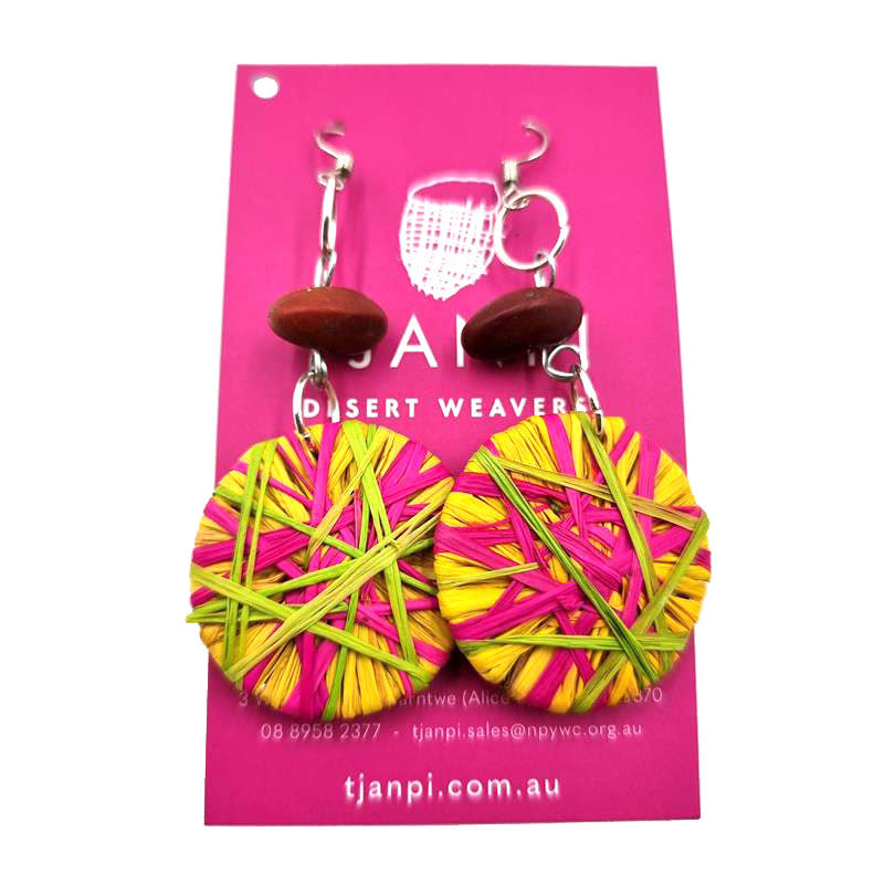 Raffia Earrings