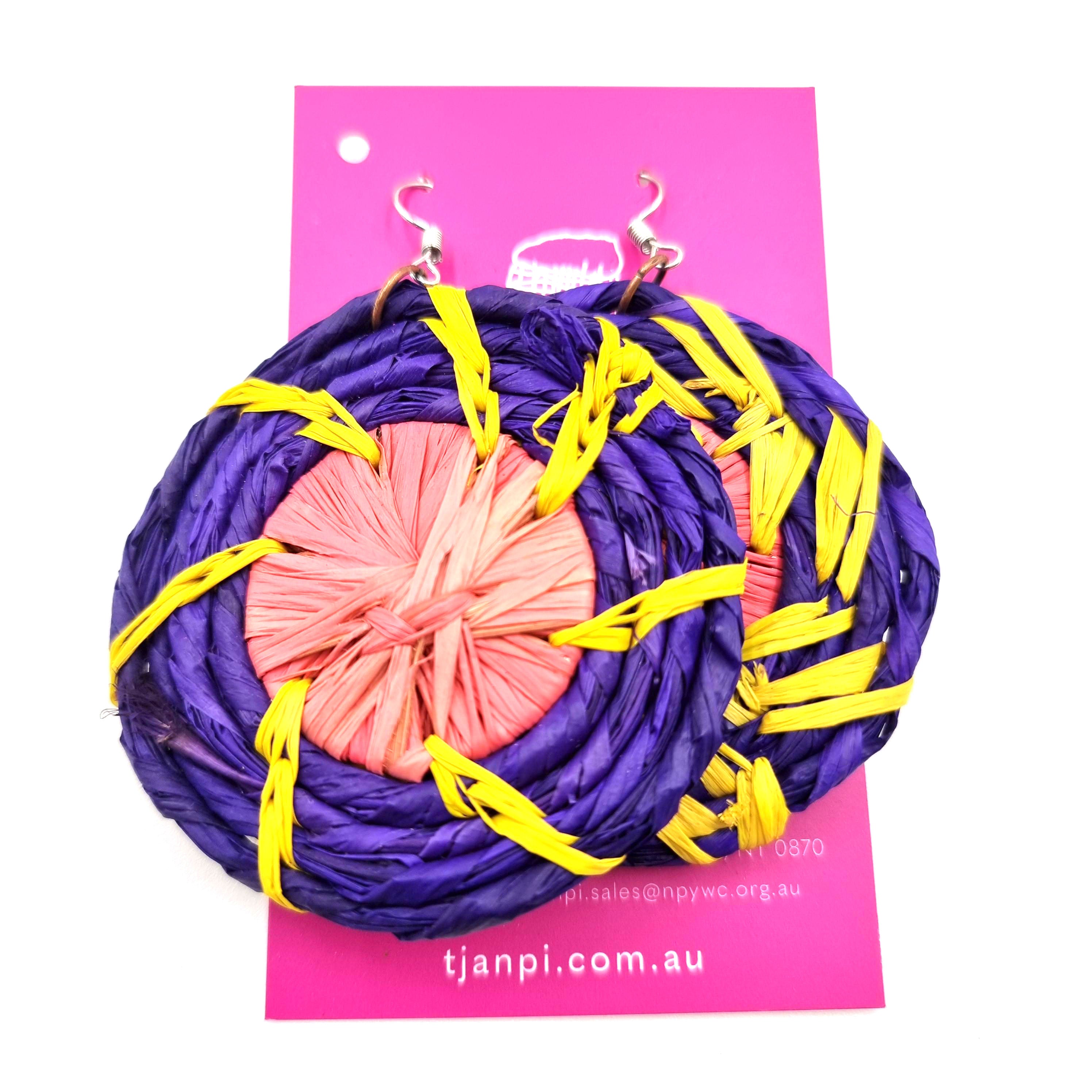 Raffia Earrings