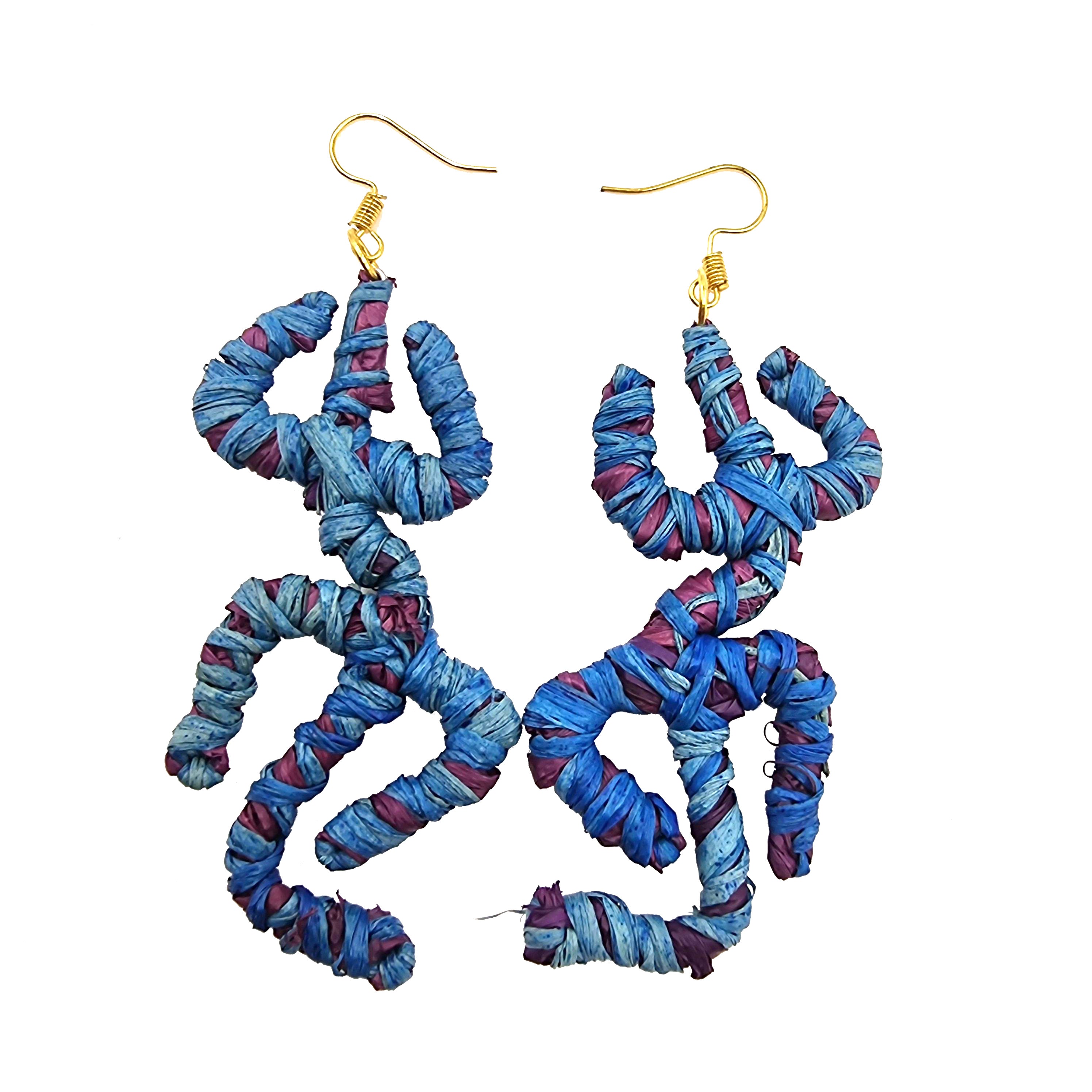 Raffia Earrings
