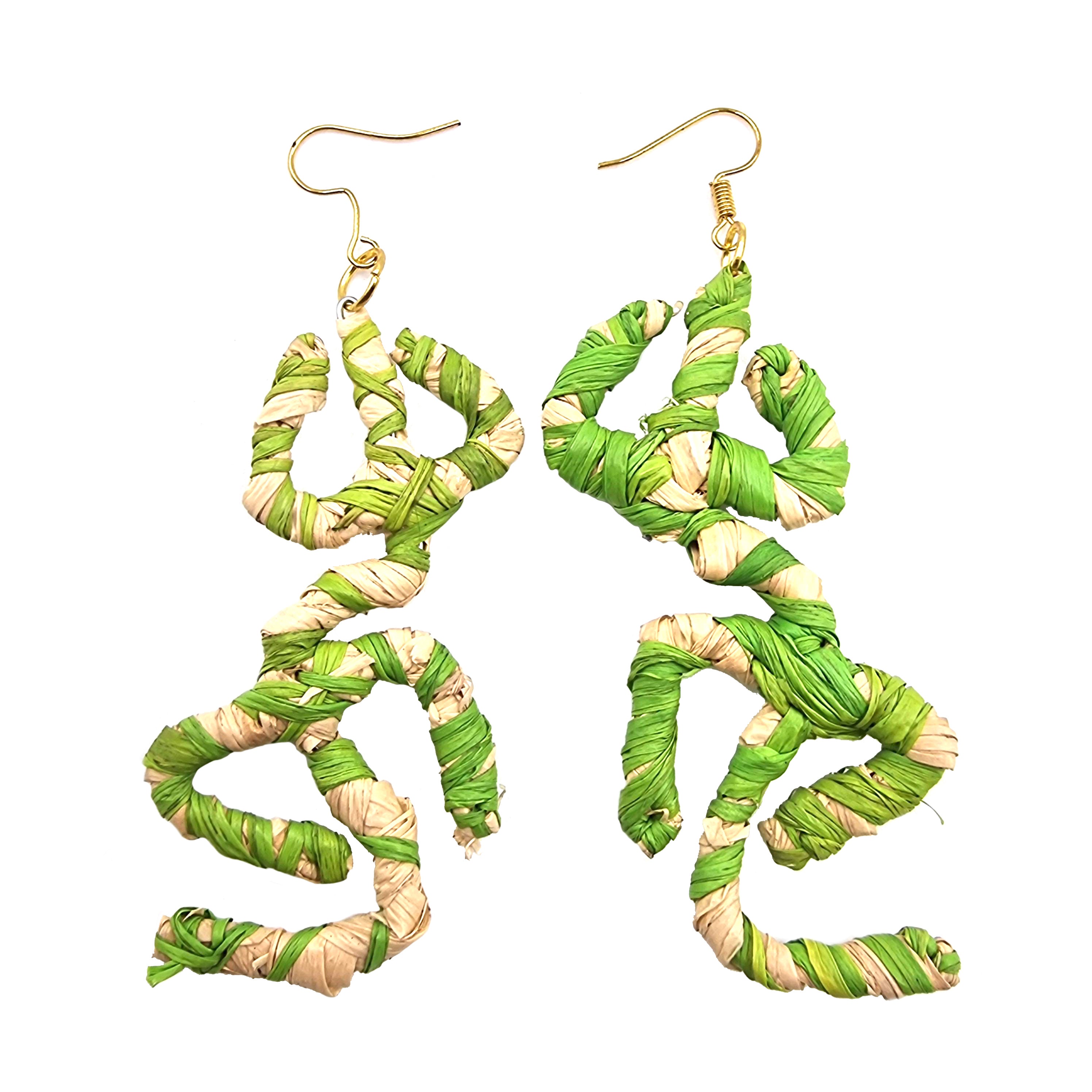 Raffia Earrings