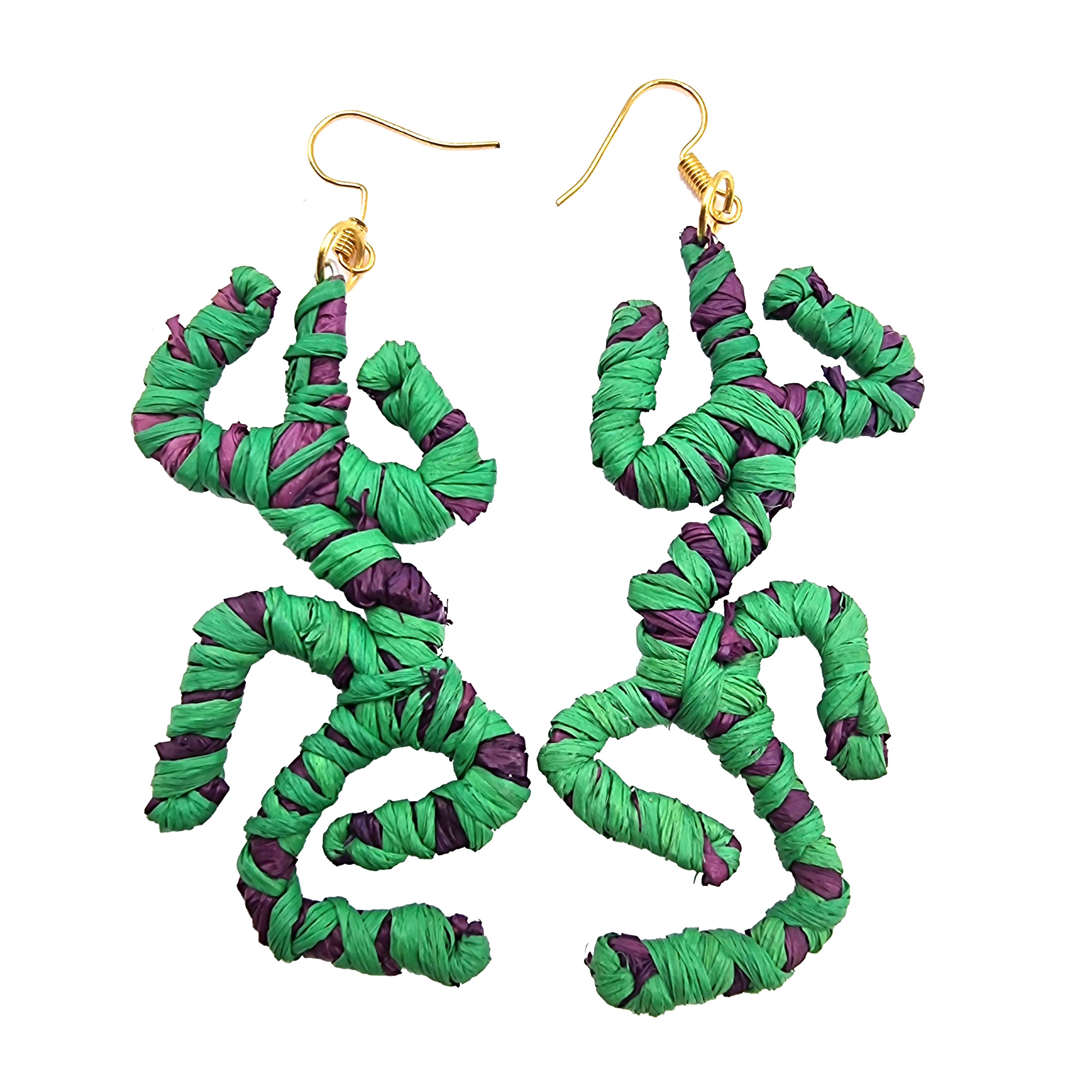Raffia Earrings