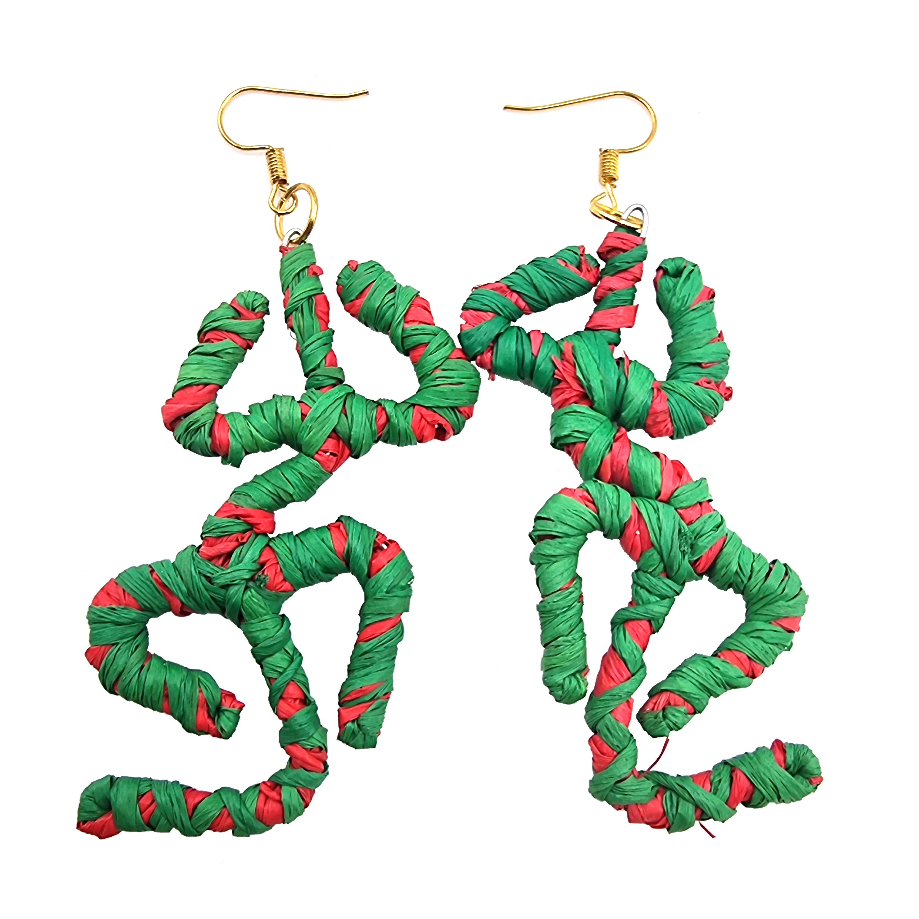 Raffia Earrings