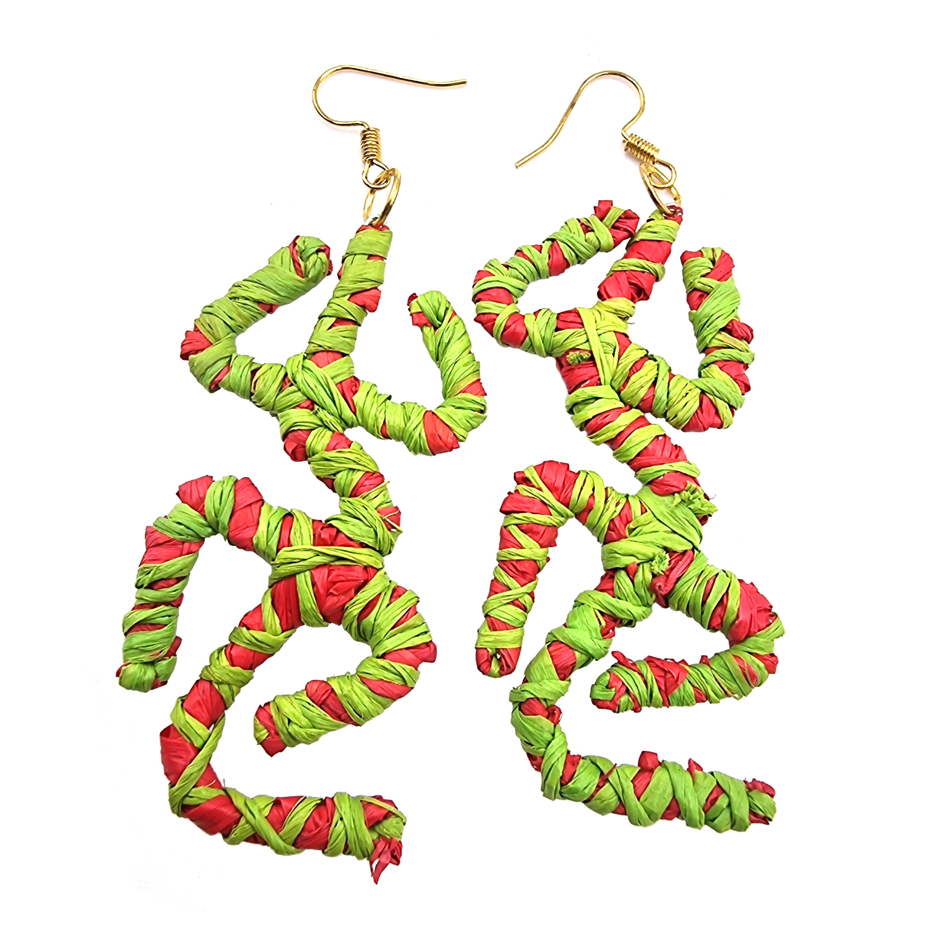 Raffia Earrings