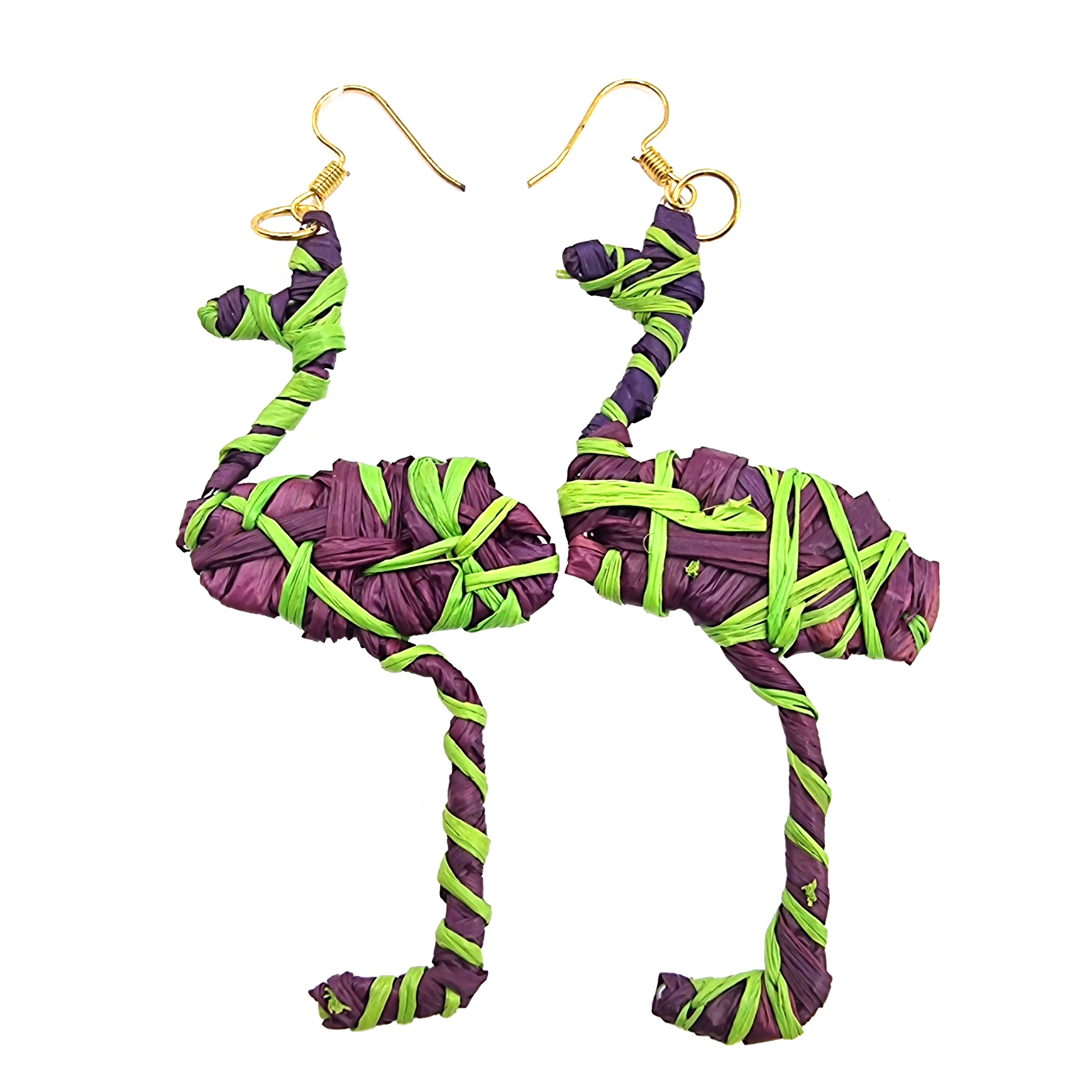 Raffia Earrings