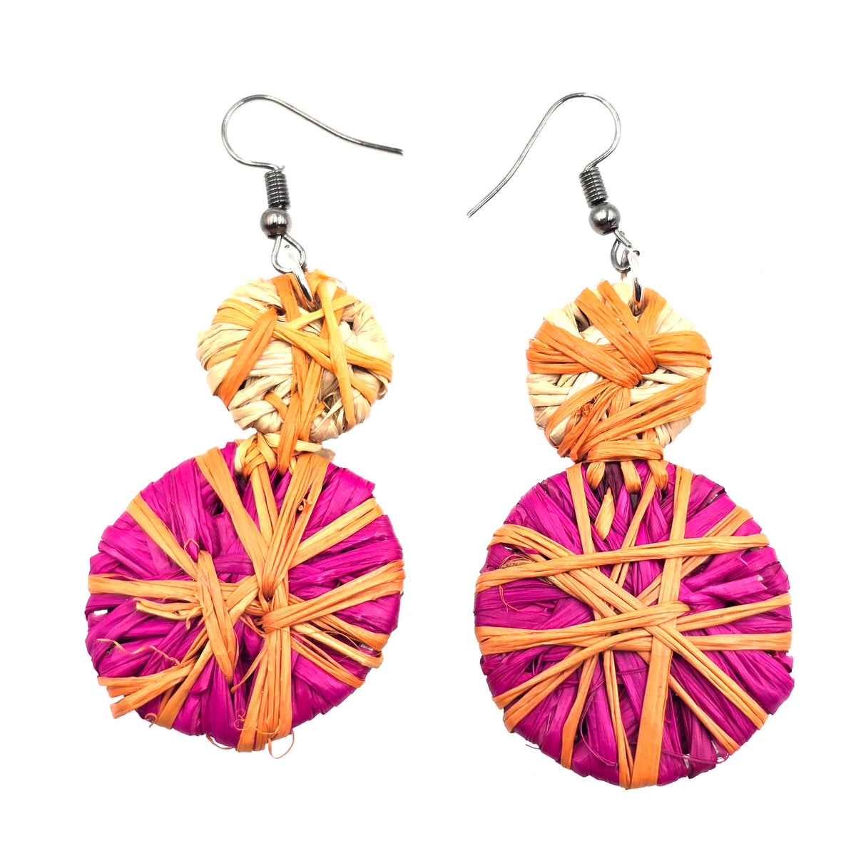 Raffia Earrings