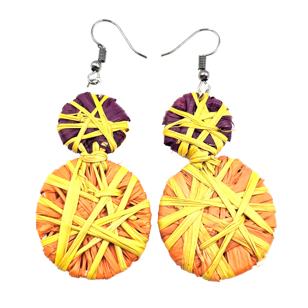 Raffia Earrings