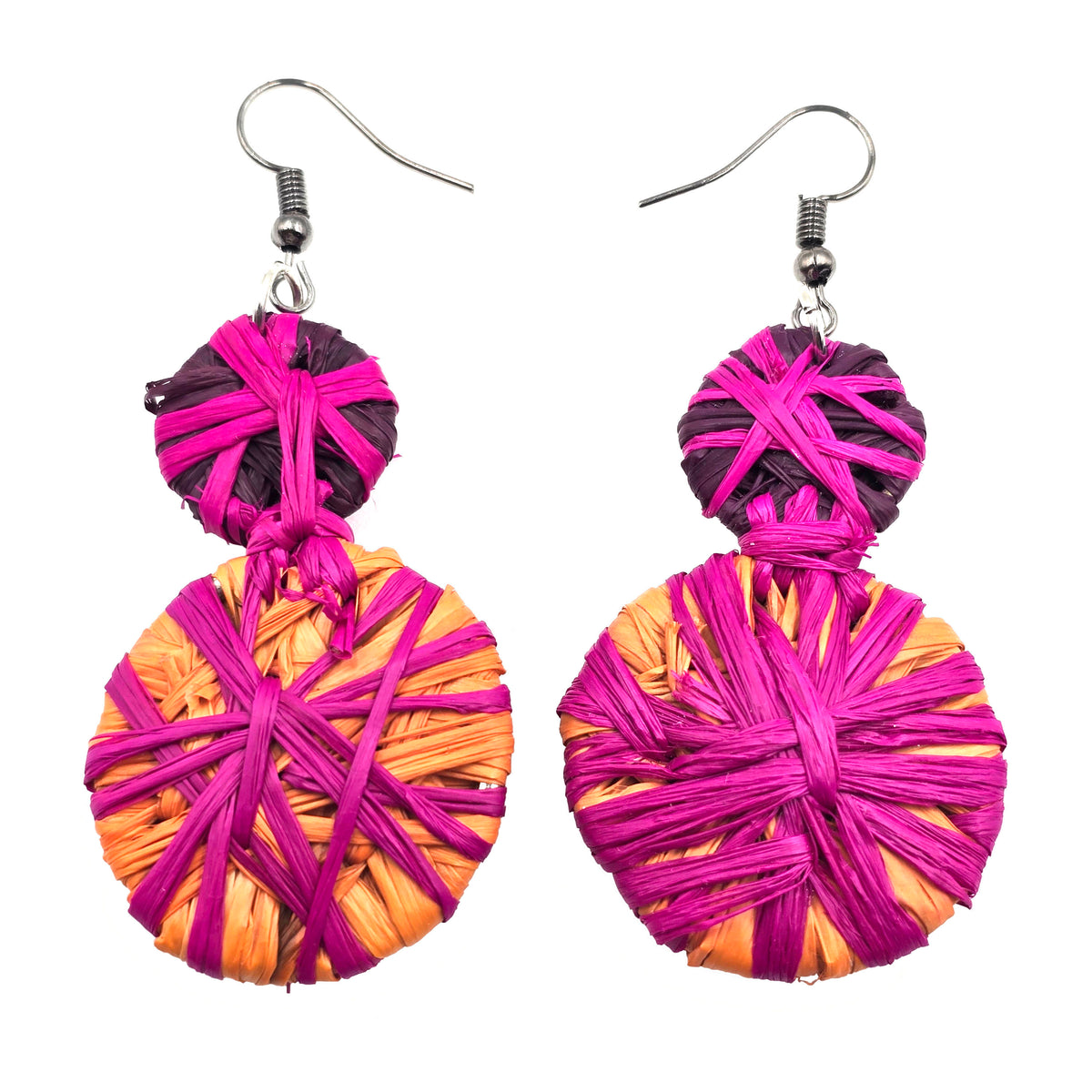 Raffia Earrings