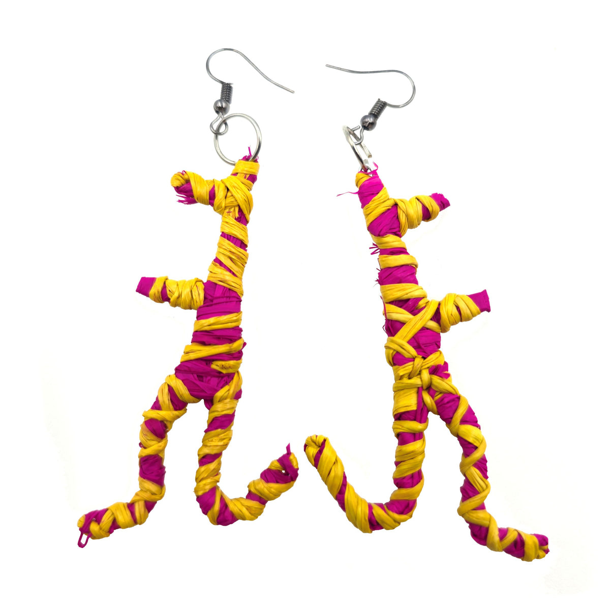 Raffia Earrings