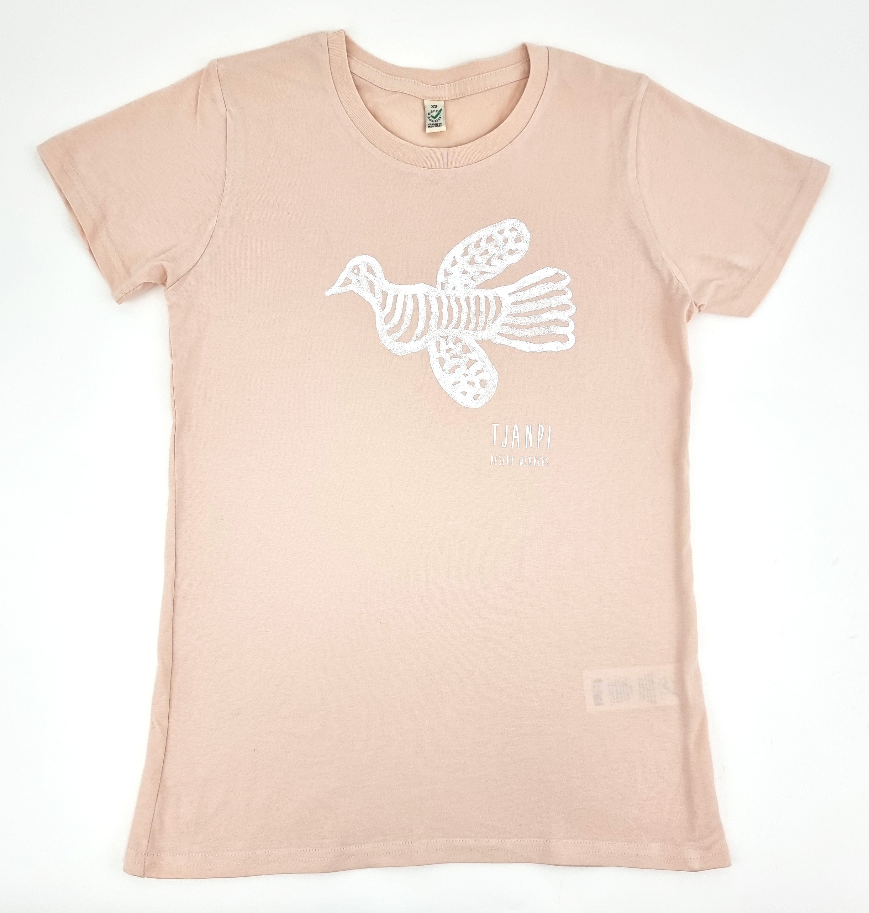 Womens Tee - Tjulpu on Pink